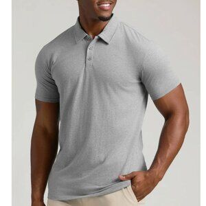 TRUE CLASSIC classic polo shirt in heather gray size XL